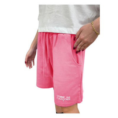 Comme Des Fuckdown Fuchsia Baumwolle kurz