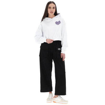 Comme Des Fuckdown Weißer Baumwollpullover