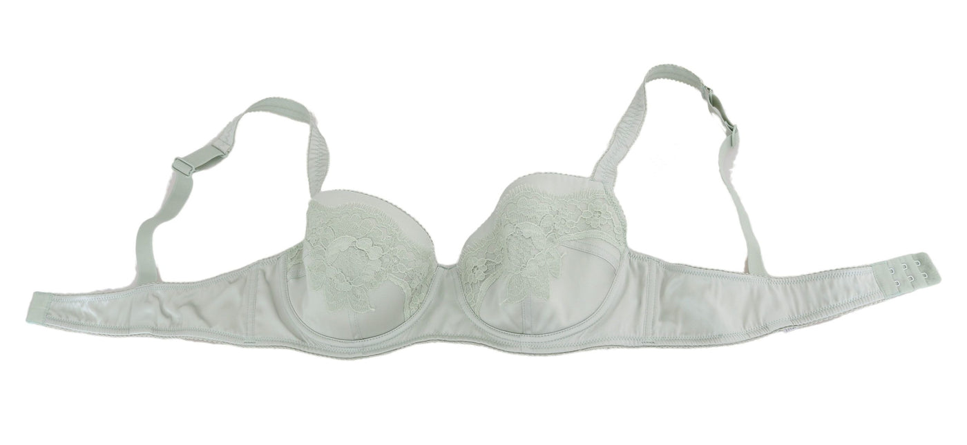 Dolce & Gabbana Grüner Balconcino BH Florale Spitze Unterwäsche