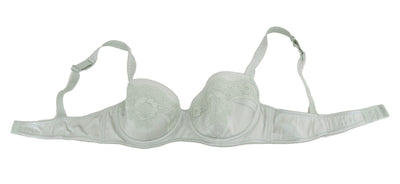 Dolce & Gabbana Grüner Balconcino BH Florale Spitze Unterwäsche