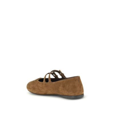 Prada Wildleder Ballerinas