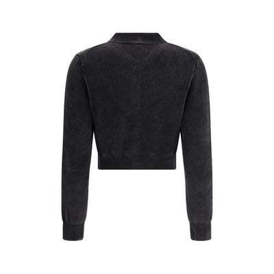 Alexander Wang Polo Strickjacke crop