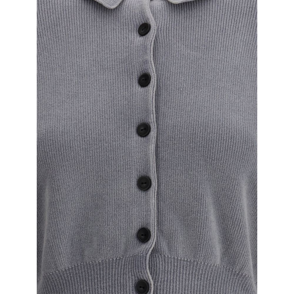 Alexander Wang Polo Strickjacke crop