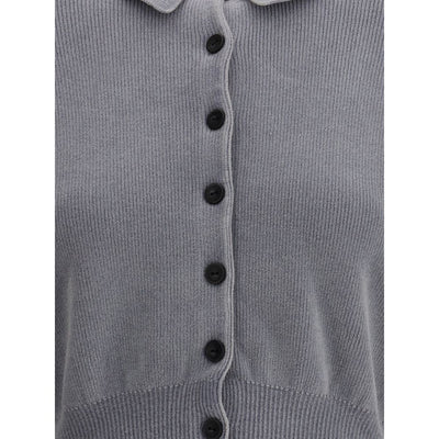 Alexander Wang Polo Strickjacke crop