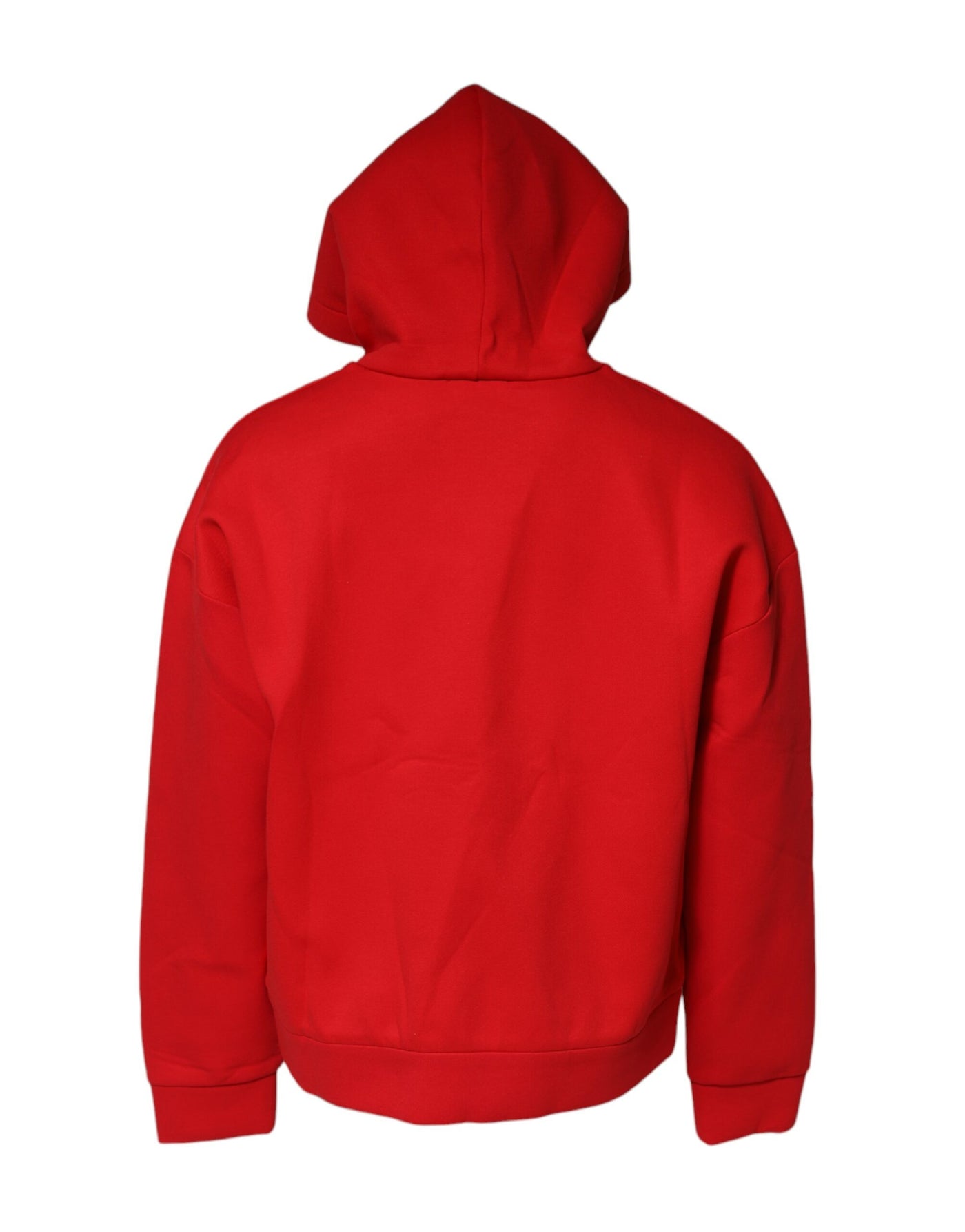 Dolce & Gabbana Rotes DG Logo Sweatshirt mit Kapuze für Männer Pullover