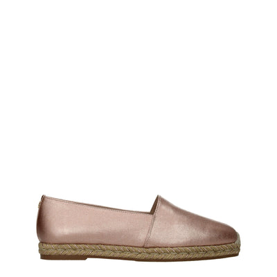 Stuart Weitzman Espadrilles aus rosa Stoff