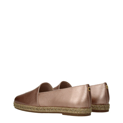 Stuart Weitzman Espadrilles aus rosa Stoff