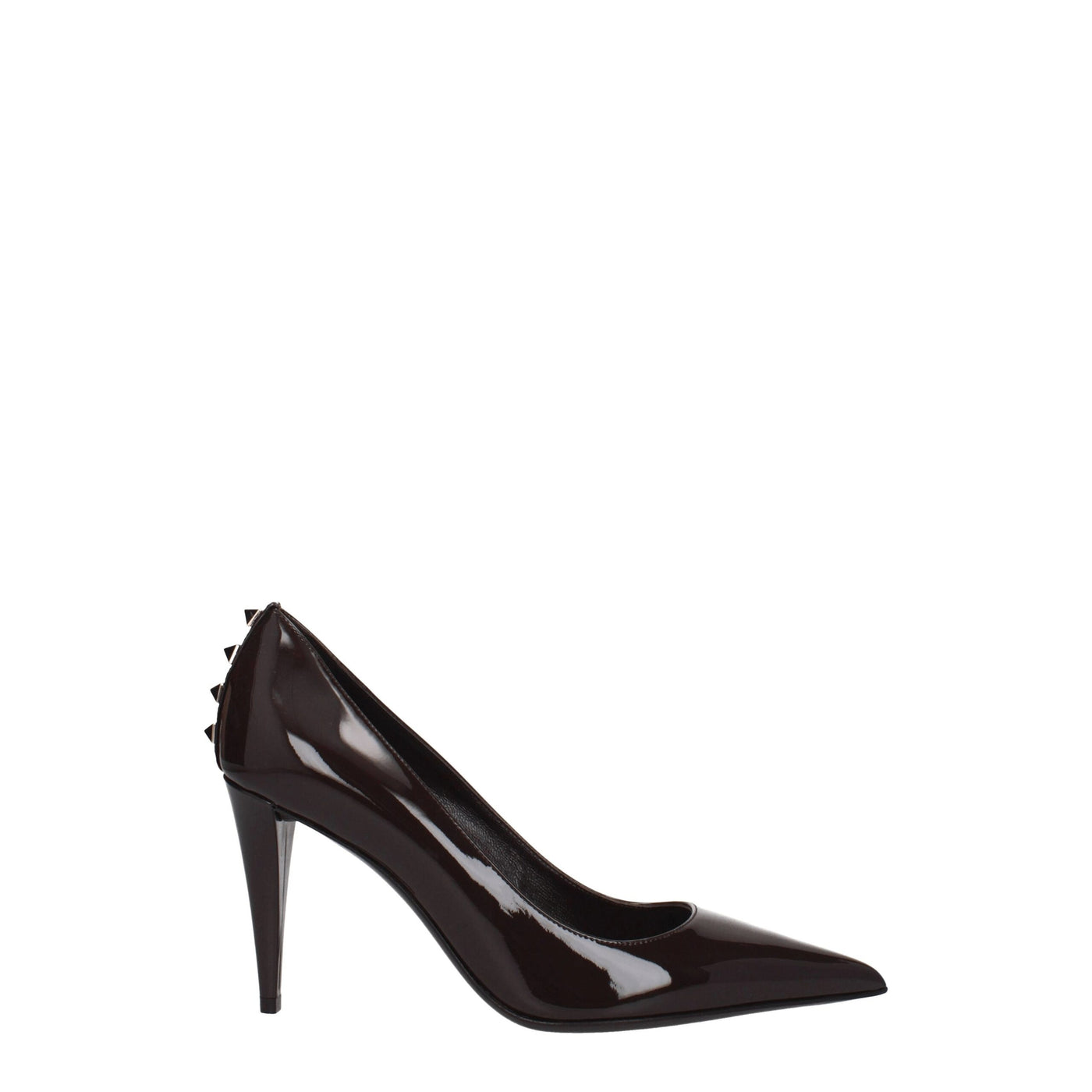 Valentino Garavani Braune Leder Pumps mit hohem Absatz
