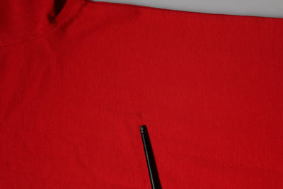 Dolce & Gabbana Rotes Rundhalsausschnitt-T-Shirt mit kurzen Ärmeln