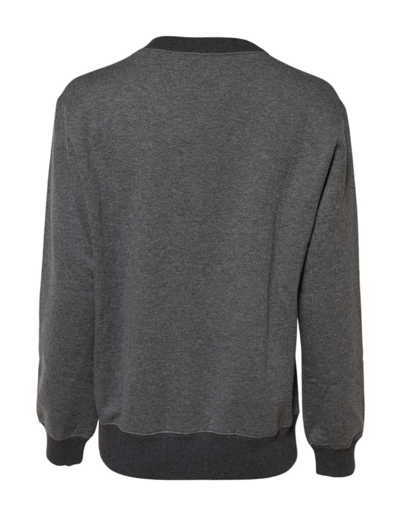 Dolce & Gabbana Grauer DG Logo-Pullover mit Stickerei