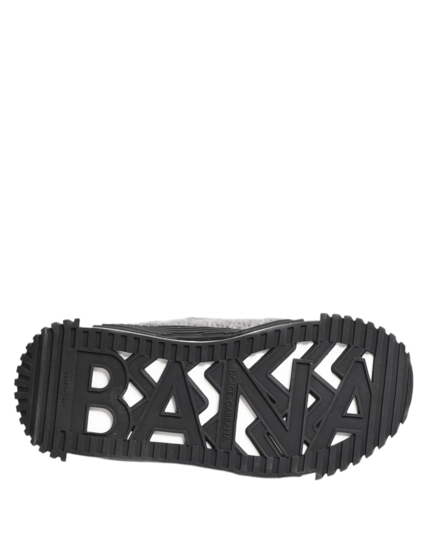 Dolce & Gabbana Schwarz Grau NS1 Low Top Turnschuhe Schuhe