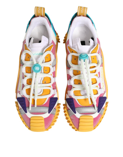Dolce & Gabbana Multicolor NS1 Low Top Sneaker Schuhe