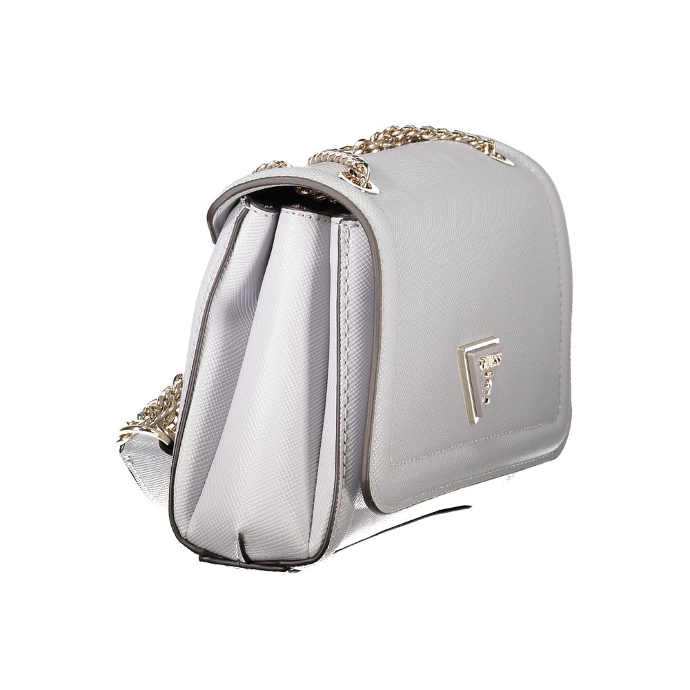 Guess Jeans Graue Polyethylen-Handtasche