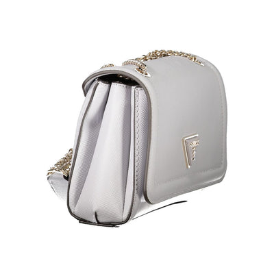 Guess Jeans Graue Polyethylen-Handtasche