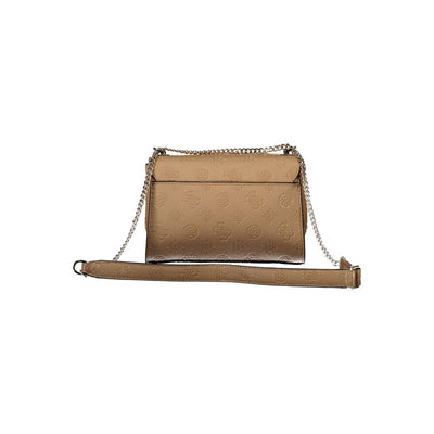 Guess Jeans Beige Polyethylen Handtasche