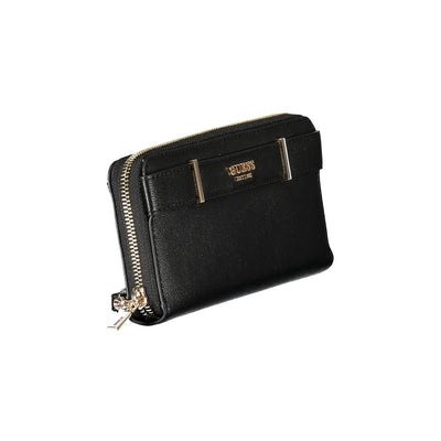 Guess Jeans Schwarzes Portemonnaie aus Polyethylen