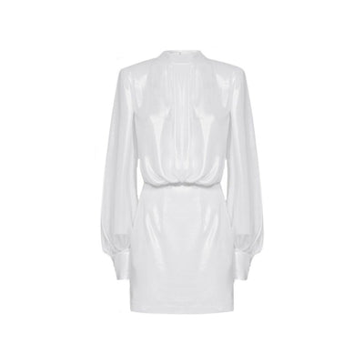 BLANCA VITA Abelia Laminiertes Minikleid