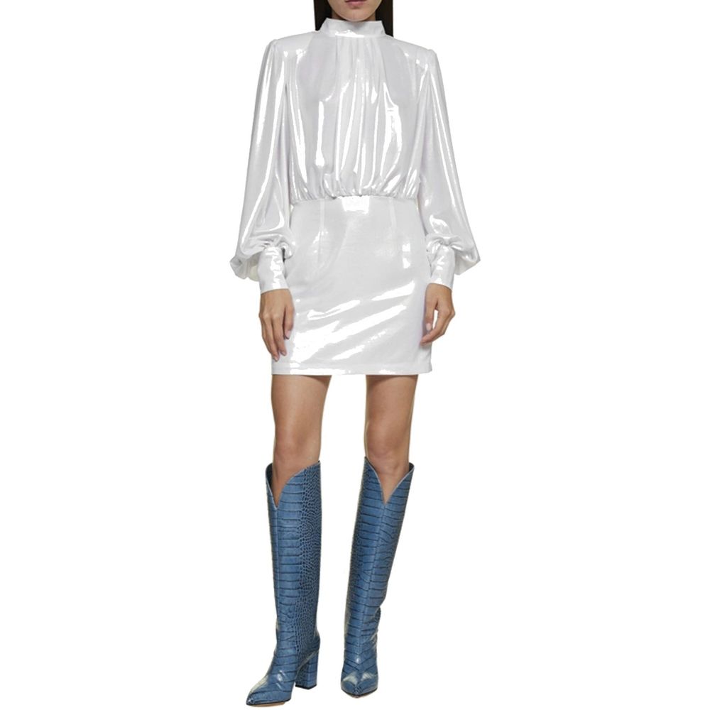 BLANCA VITA Abelia Laminiertes Minikleid
