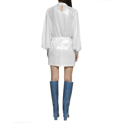 BLANCA VITA Abelia Laminiertes Minikleid
