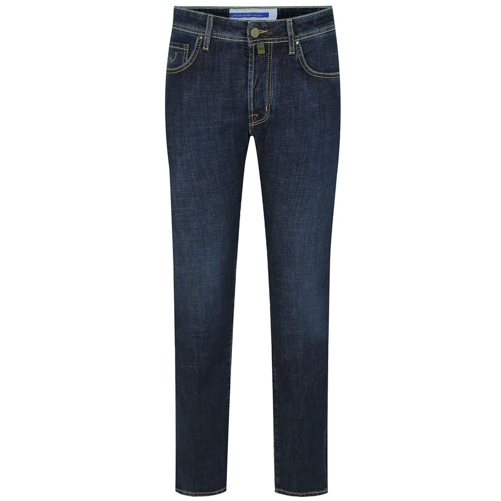 Jacob Cohen Blaue Baumwolljeans &amp