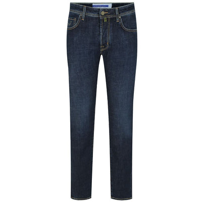 Jacob Cohen Blaue Baumwolljeans &amp