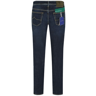 Jacob Cohen Blaue Baumwolljeans &amp