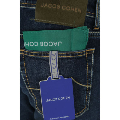 Jacob Cohen Blaue Baumwolljeans &amp