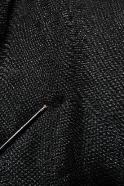 Dolce & Gabbana Schwarzer Polyester Pullover Sweatshirt Pullover