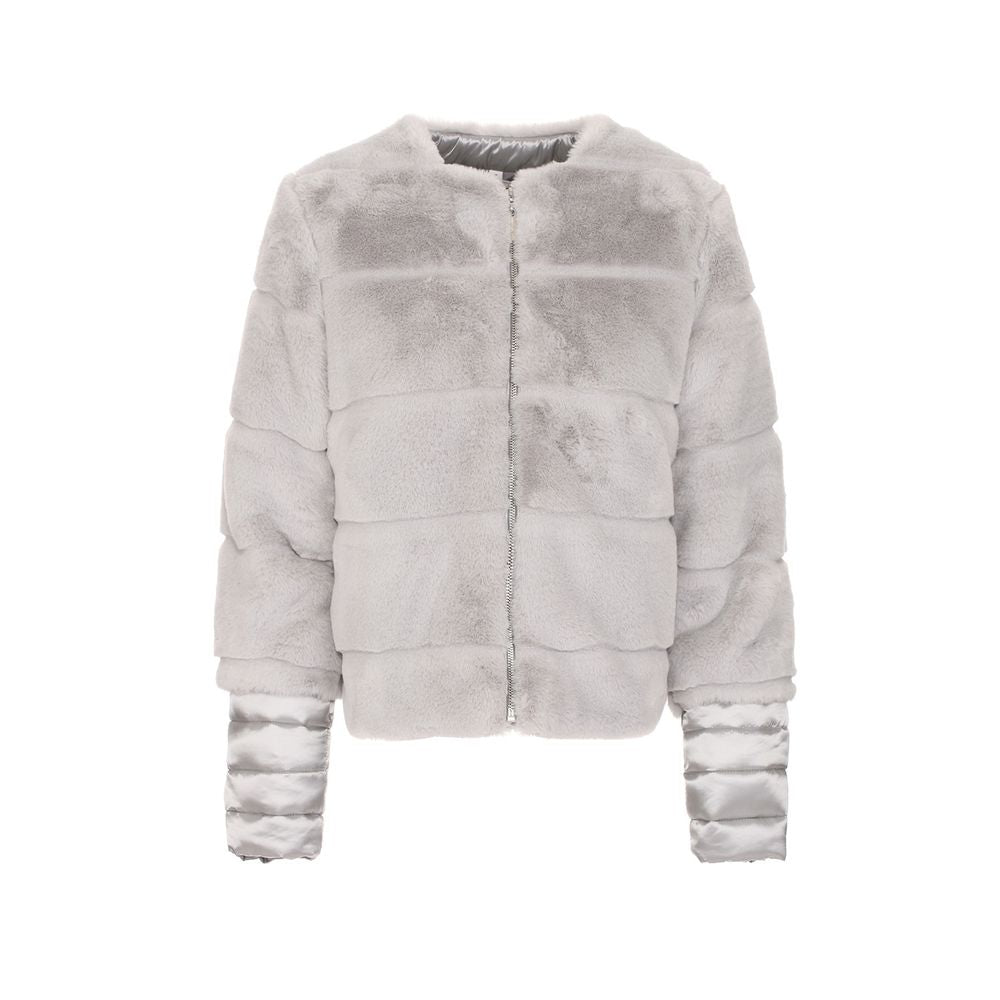 Maison Espin Graue Polyester-Jacken &amp
