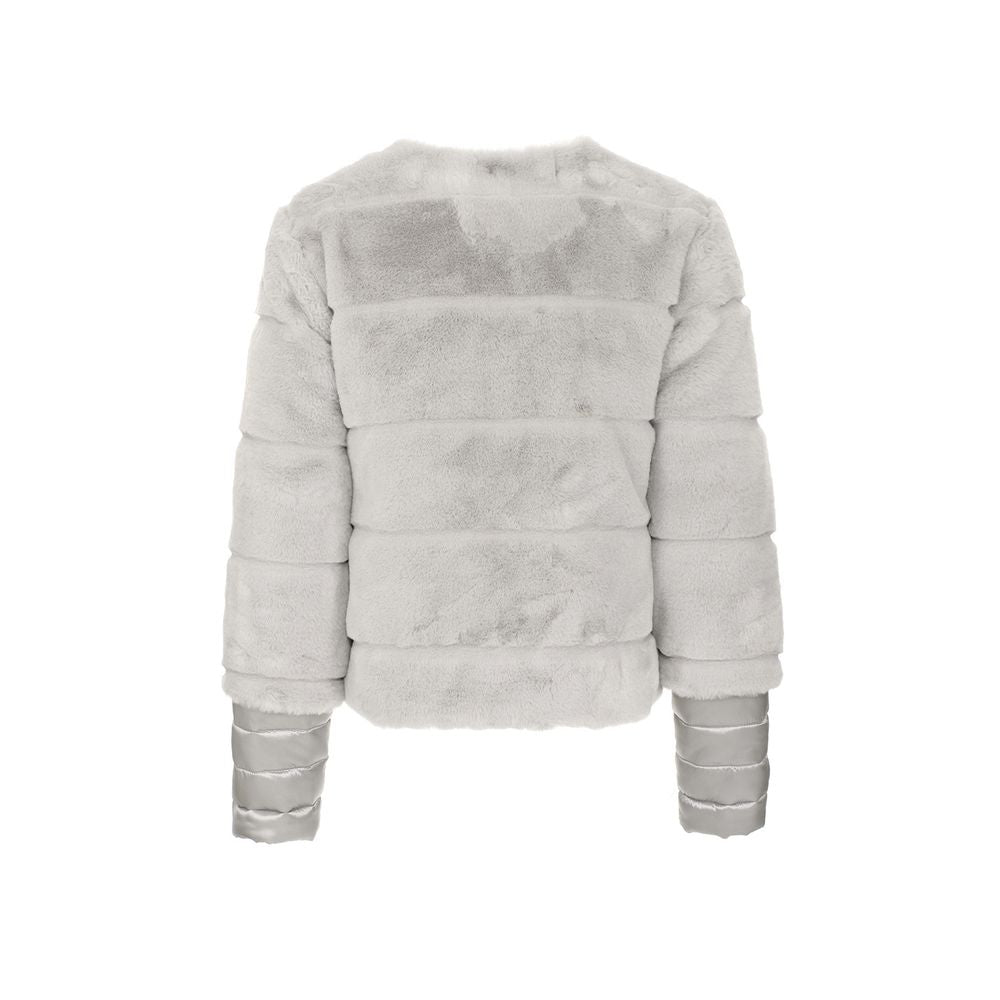 Maison Espin Graue Polyester-Jacken &amp