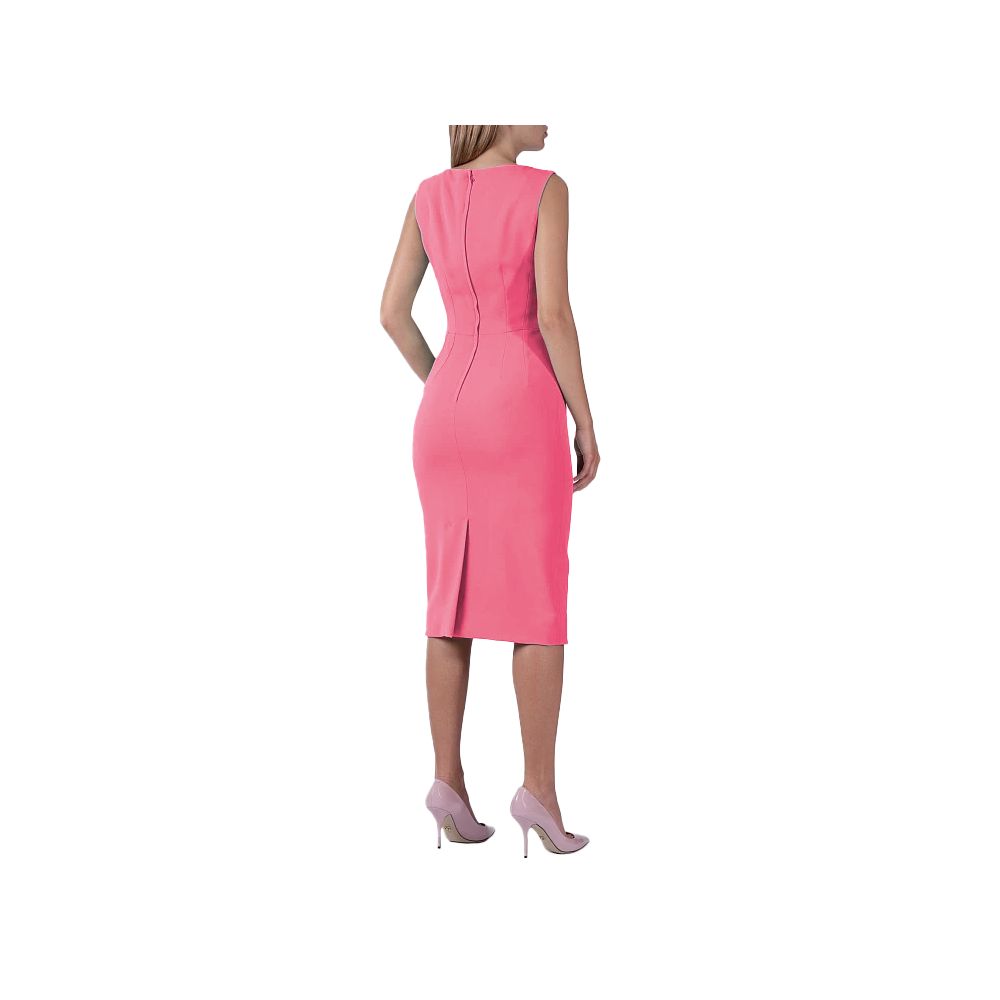 Dolce & Gabbana Rosa Viskose-Kleid