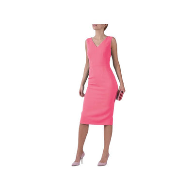 Dolce & Gabbana Rosa Viskose-Kleid
