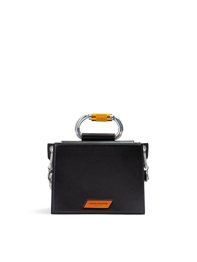 Ambush Schwarze Leder Crossbody Tasche