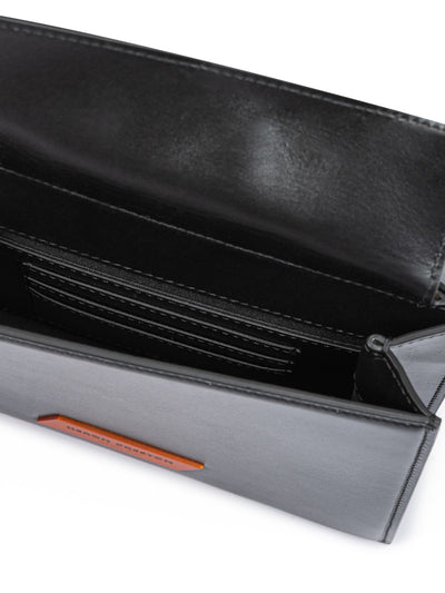 Ambush Schwarze Leder Crossbody Tasche
