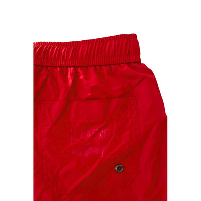 Iceberg Rotes Polyester Männer schwimmen kurz