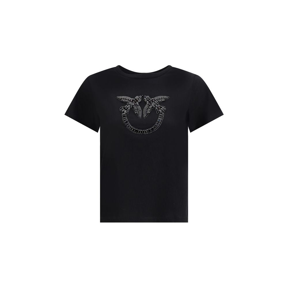 PINKO T-Shirt mit gesticktem Logo