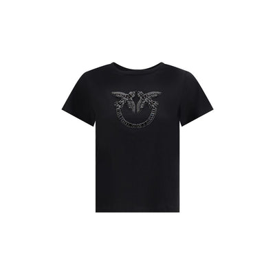 PINKO T-Shirt mit gesticktem Logo