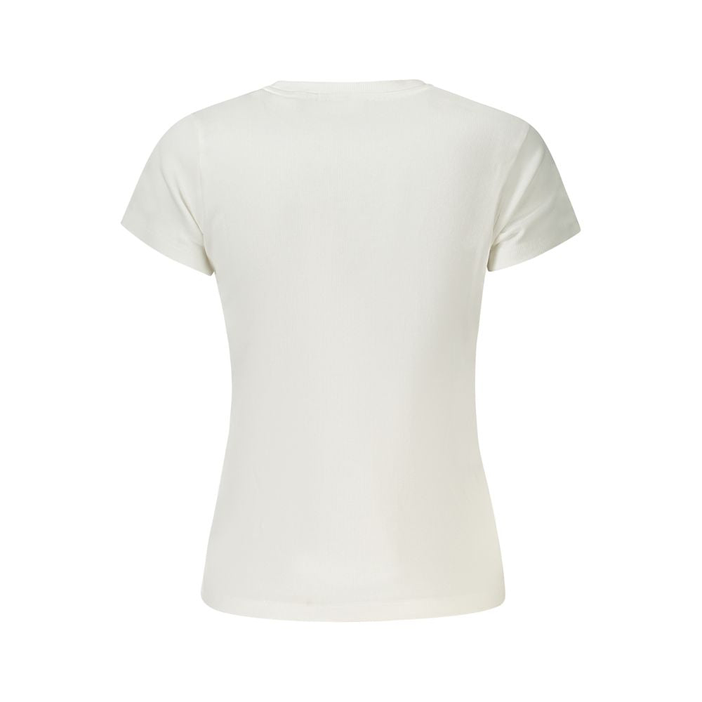 Pepe Jeans Weißes Baumwoll-T-Shirt für Frauen