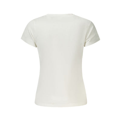 Pepe Jeans Weißes Baumwoll-T-Shirt für Frauen