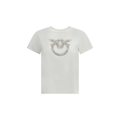 PINKO T-Shirt mit gesticktem Logo