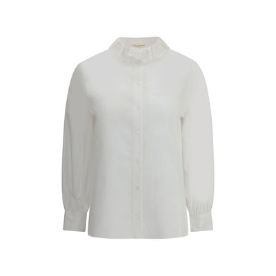 Saint Laurent Hemd aus Baumwollpopeline