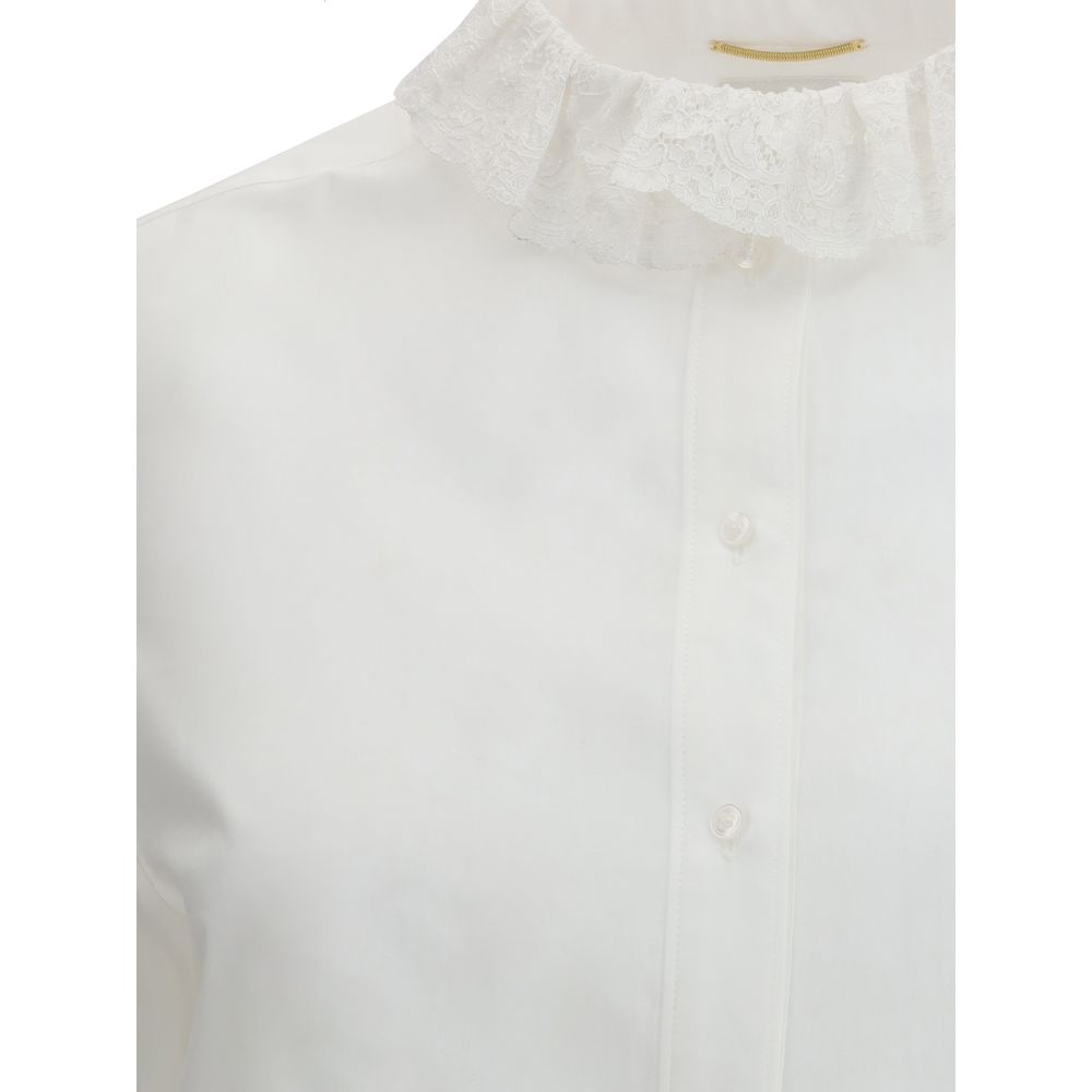 Saint Laurent Hemd aus Baumwollpopeline