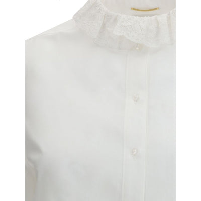 Saint Laurent Hemd aus Baumwollpopeline