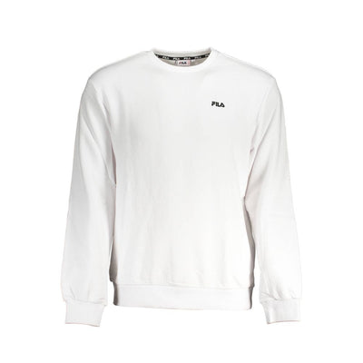 Fila Weißer Baumwollpullover