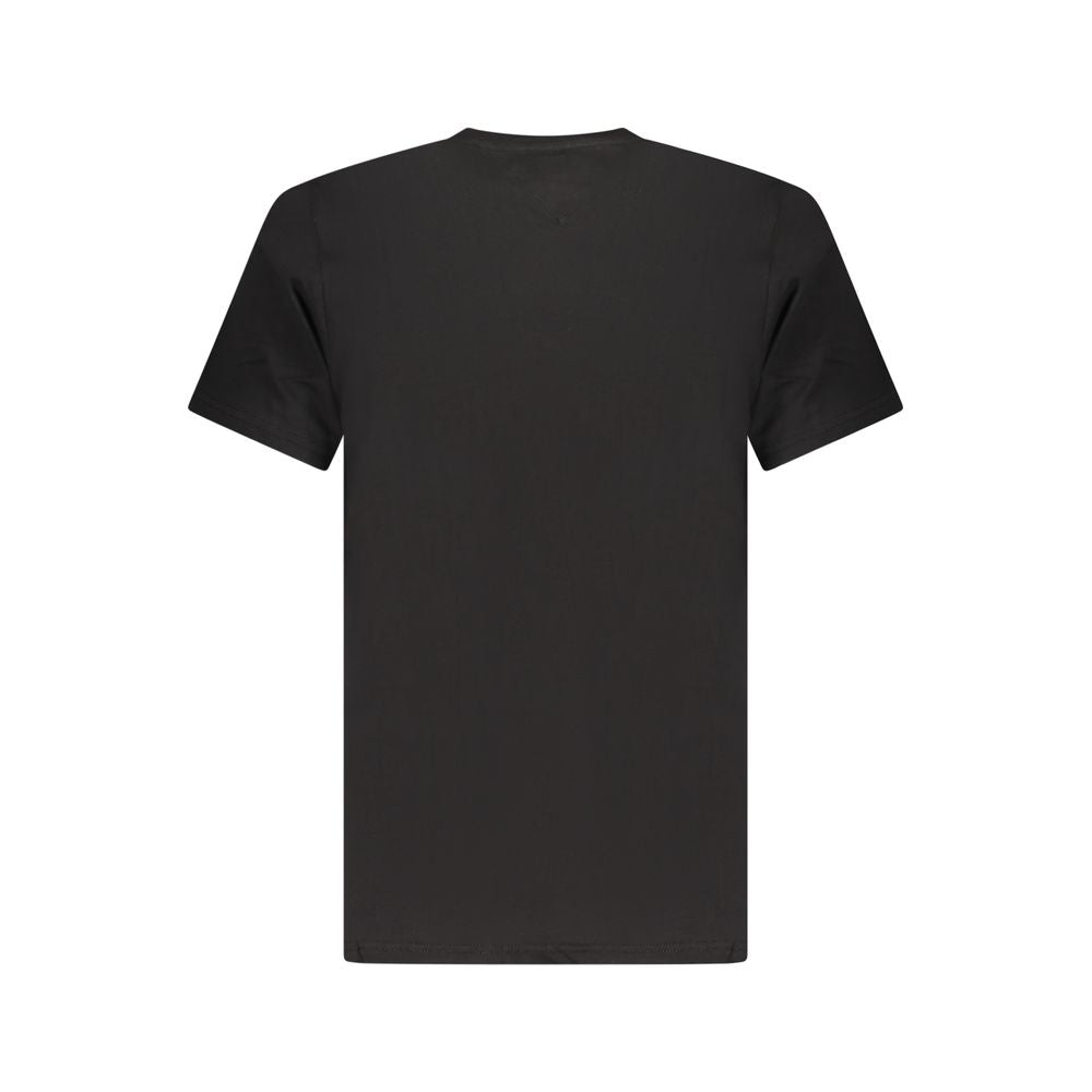 Tommy Hilfiger Schwarzes Baumwolle Männer T-Shirt