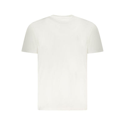 Tommy Hilfiger Weißes Baumwolle Männer T-Shirt