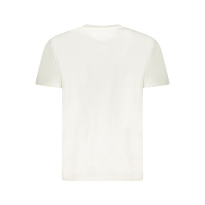 Tommy Hilfiger Weißes Baumwolle Männer T-Shirt