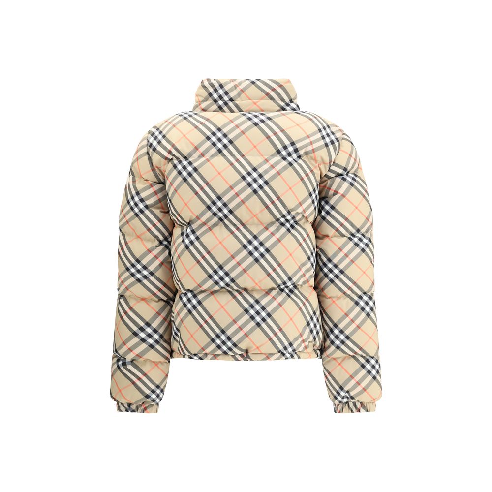 Burberry Karo-Daunenjacke