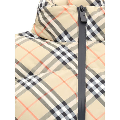 Burberry Karo-Daunenjacke