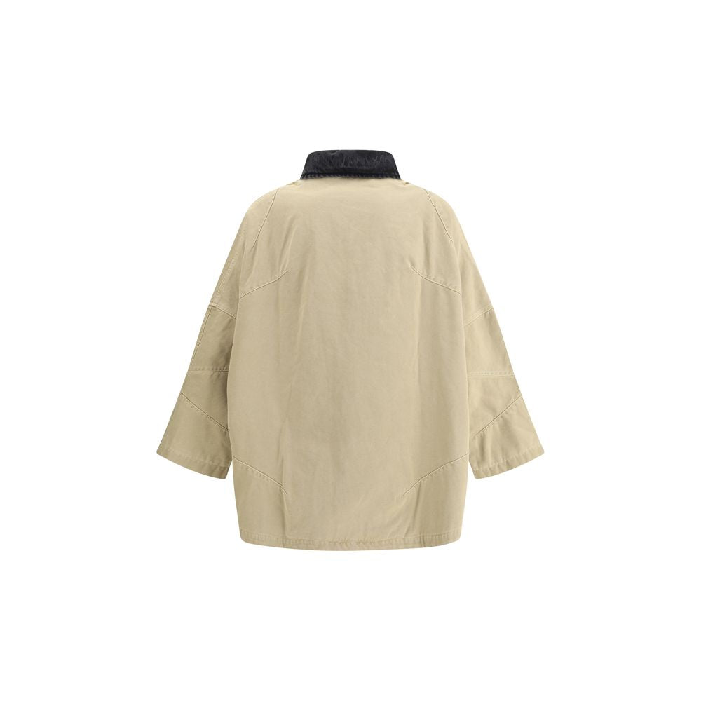 PDF Channel Jacke aus Baumwolle in Übergröße